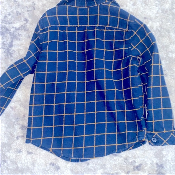 Little boys flannel shirt size 4t in EUC!!! - Picture 3 of 3